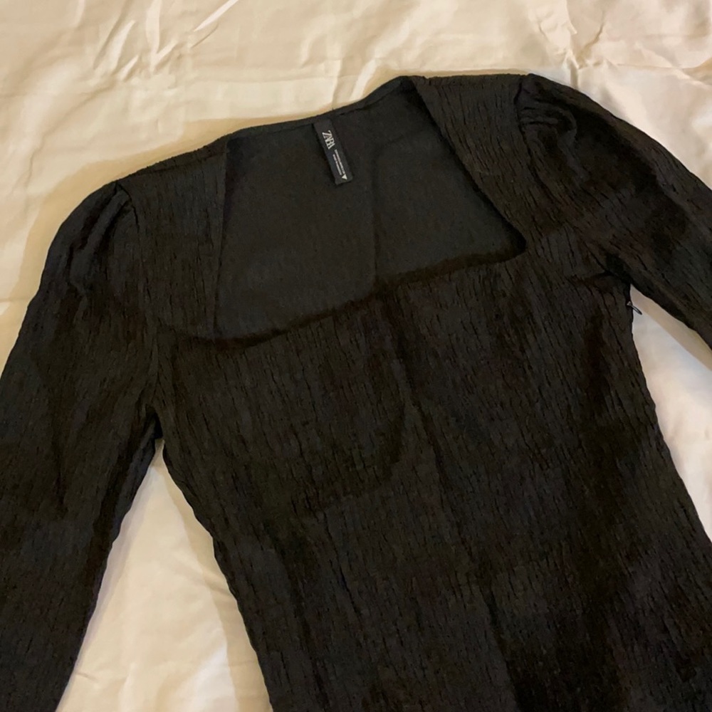 Black Zara bodysuit